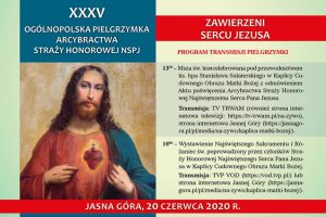 PIELGRZYMKA NA JASNĄ GÓRĘ 2020 r.